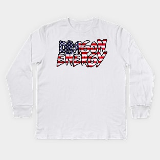 Colby Covington Dragon Energy Kids Long Sleeve T-Shirt